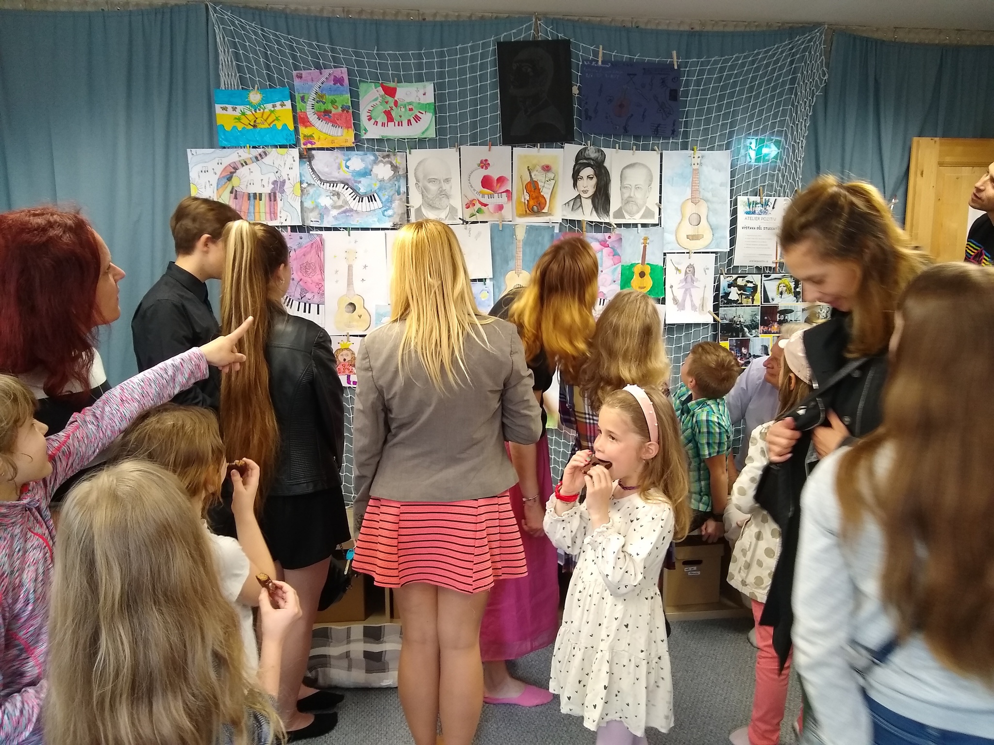 Vernisáž výstavy "Hudba v obraze"